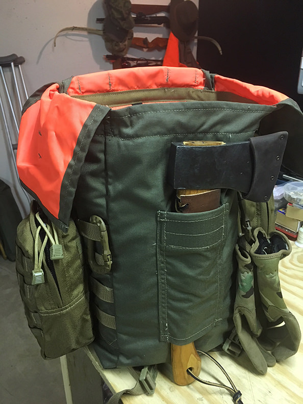 The hidden woodsmen survival kit bag